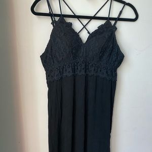Black camisole top size Large